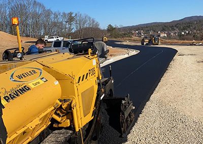 Asphalt Paver for Virginia Paving